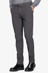 Pantalon armuré gris moyen
