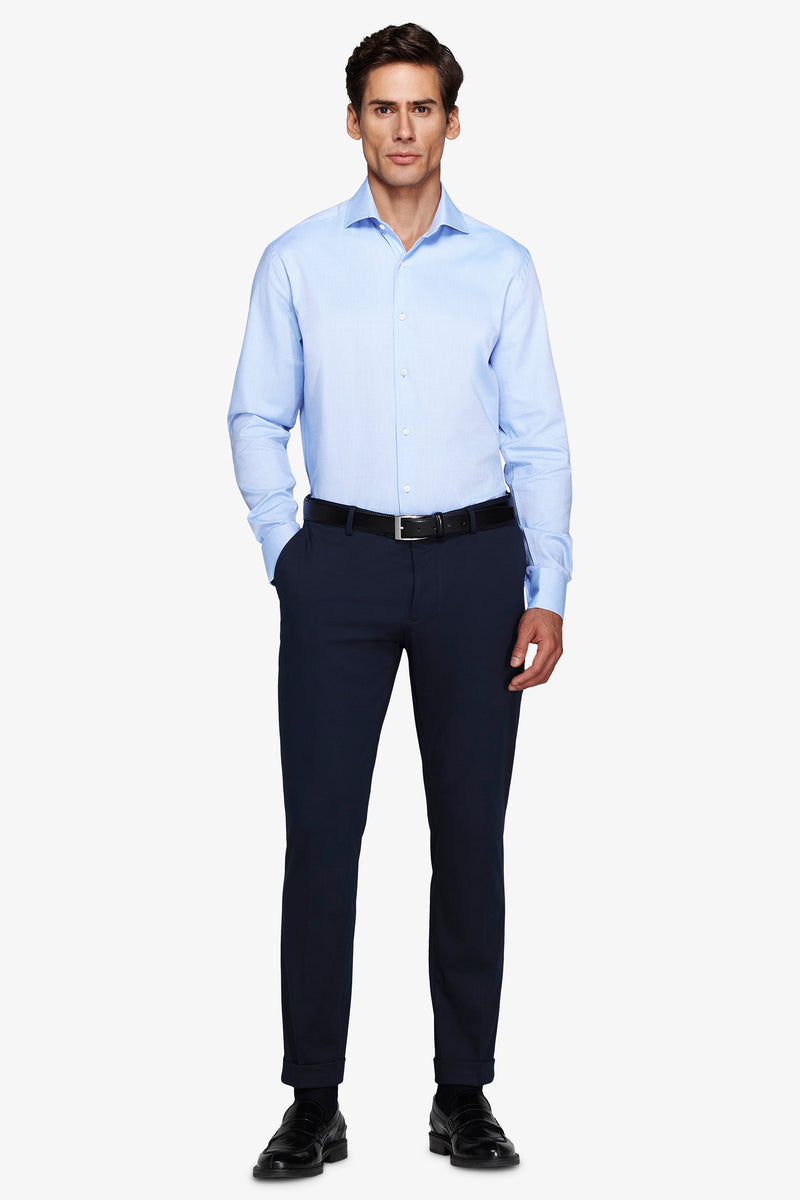 Camicia oxford azzurra