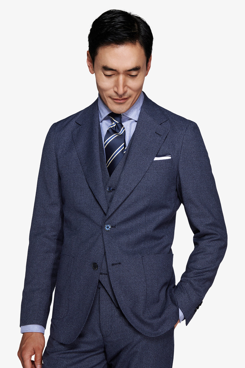 Giacca pied de poule carta da zucchero