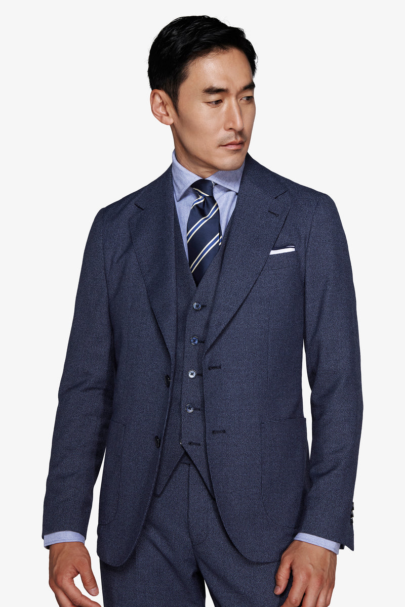 Giacca pied de poule carta da zucchero