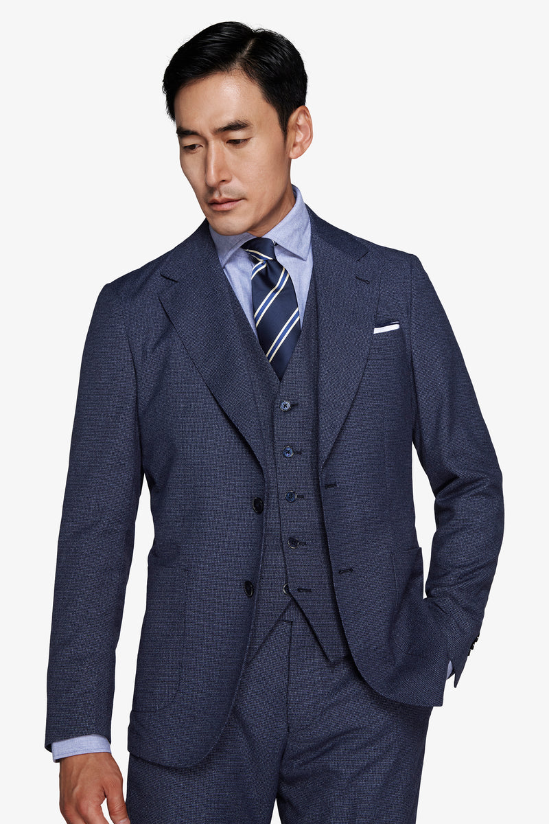 Giacca pied de poule carta da zucchero