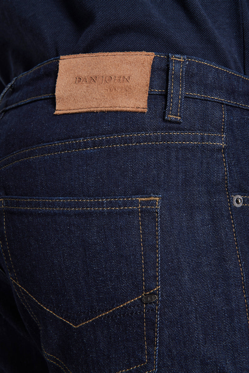 Pantaloni denim blu scuro