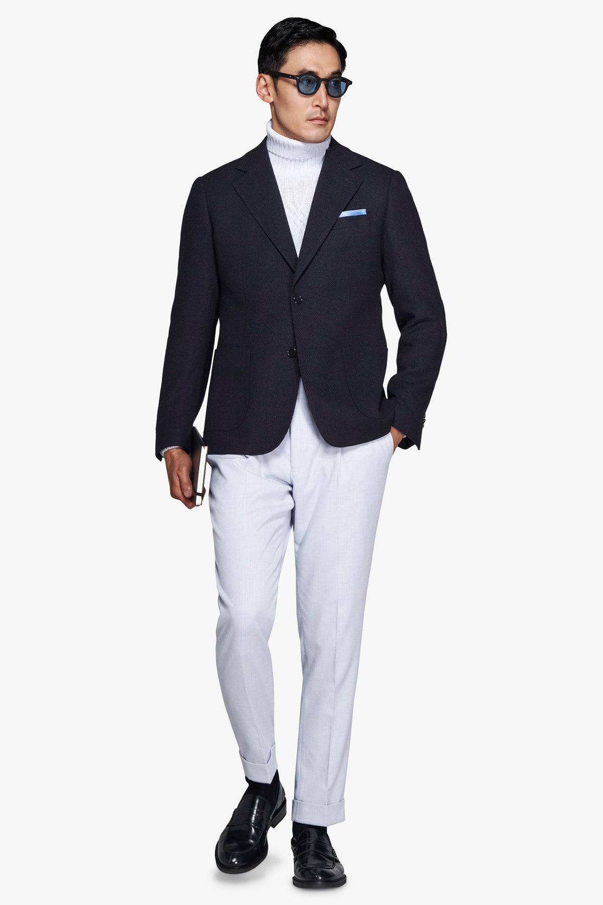 Giacca armaturata blu