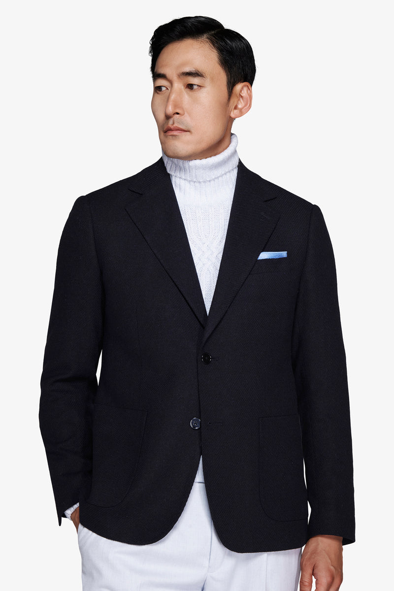 Giacca armaturata blu