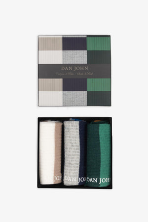 3-pack calzini multicolor-Dan John