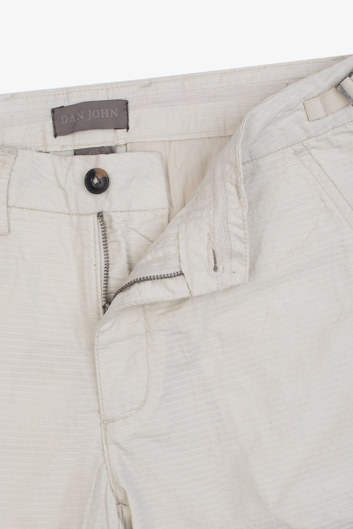 Bermuda chino riga in tono papiro-Dan John