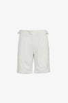 Bermuda con cinturini armaturato bianco-Dan John