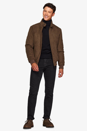 Bomber ecosuede fango-Dan John