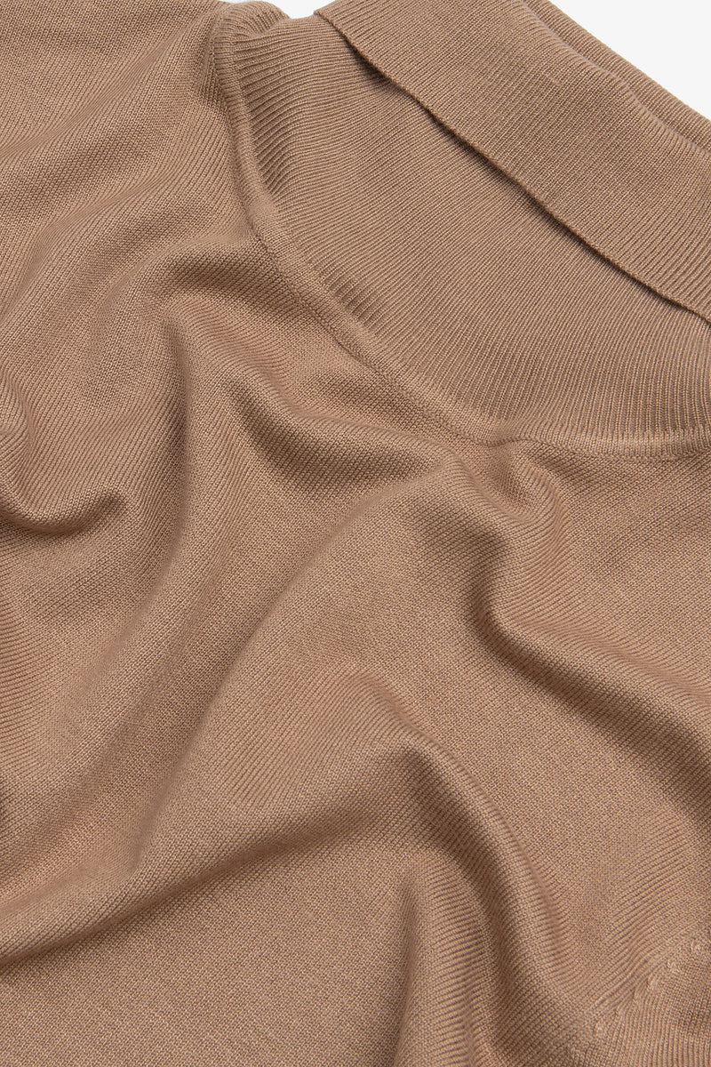 Maglia dolcevita basic cammello-Dan John