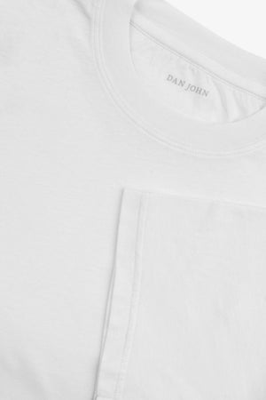 White light cotton t-shirt