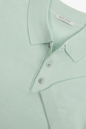 Polo in maglia salvia-Dan John