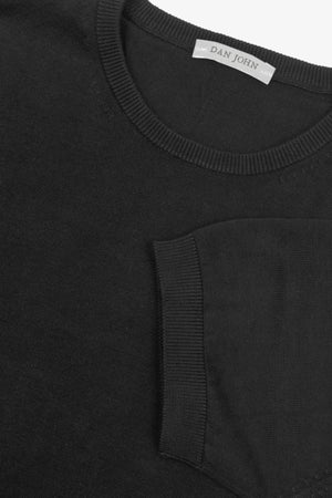 T-shirt en maille bleu clair