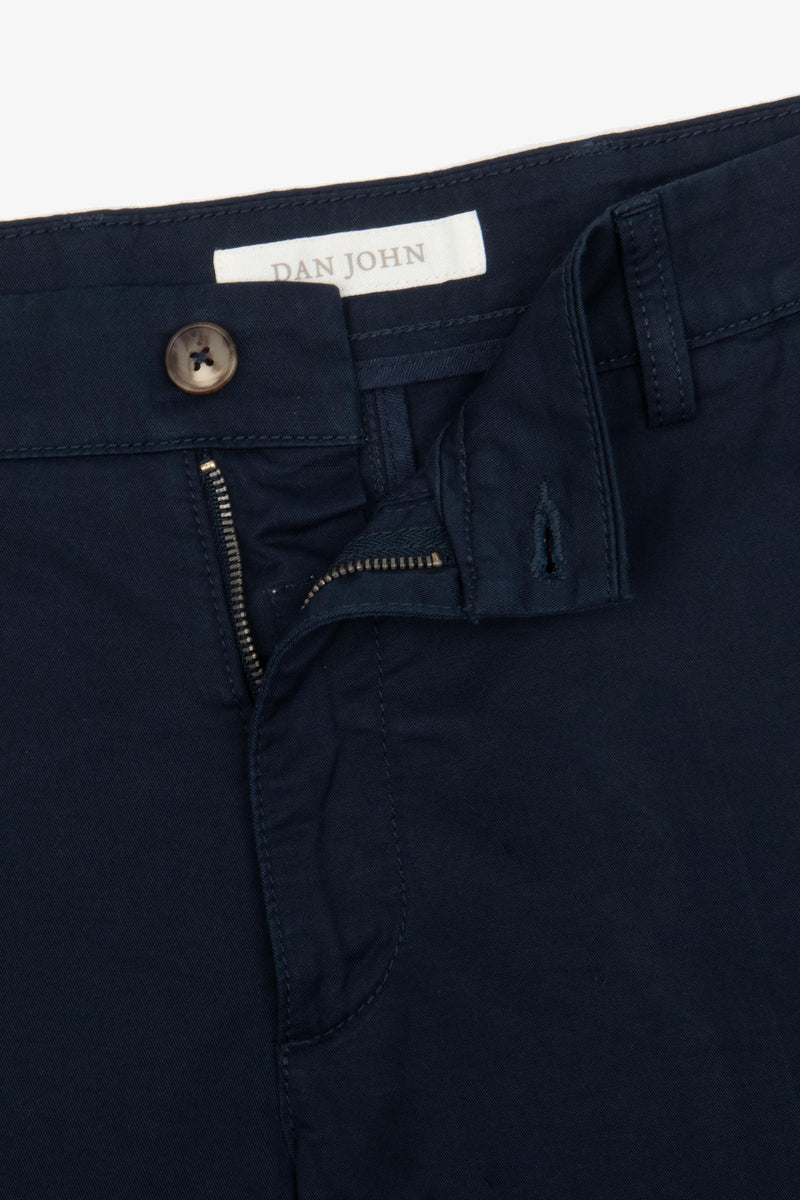 Bermudas de gabardina azul