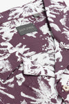 Camicia Hawaiana fantasia fiori melanzana-Dan John