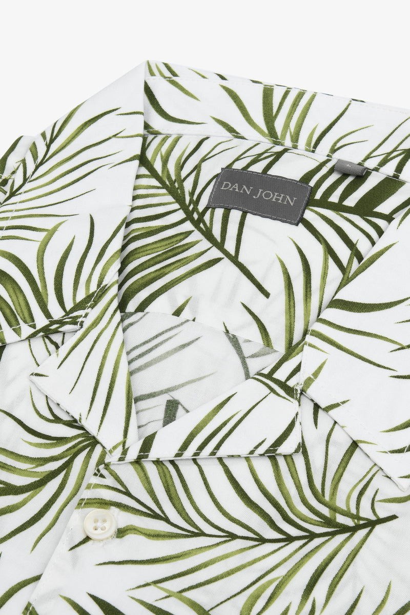 Camicia Hawaiana fantasia foglie-Dan John