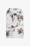 Camicia Hawaiana fantasia palme bianca-Dan John