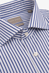 Camicia a righe royal-Dan John