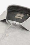 Camicia flanella grigio chiaro-Dan John