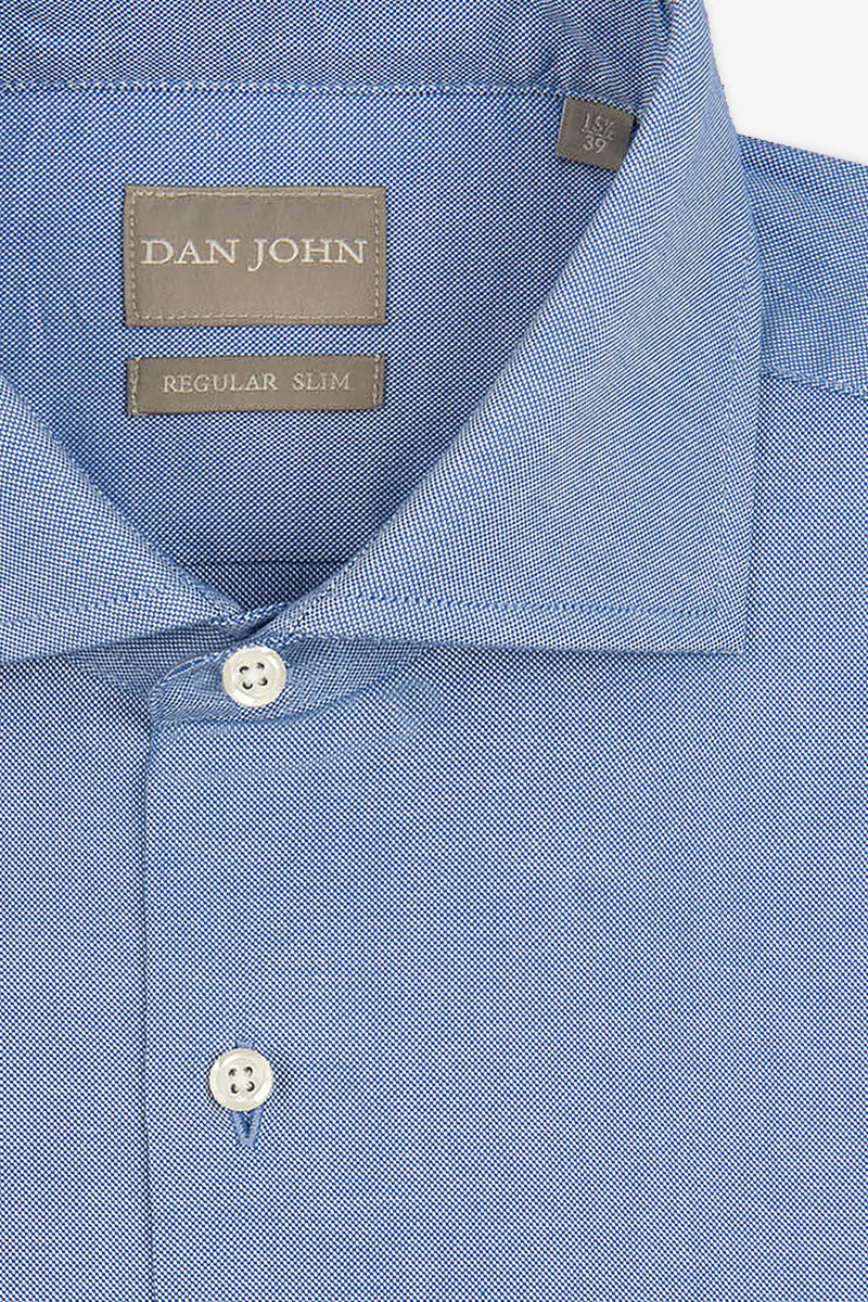 Camicia oxford celeste-Dan John