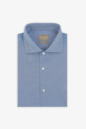 Camicia oxford celeste-Dan John