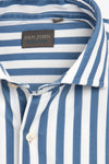 Camicia relax tech a righe larghe slim-Dan John