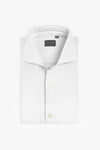 Camicia relax tech bianca slim-Dan John