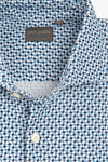 Camicia relax tech fantasia geometrica slim-Dan John