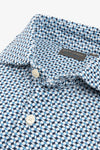 Camicia relax tech fantasia geometrica slim-Dan John