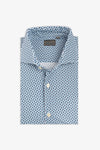 Camicia relax tech fantasia geometrica slim-Dan John