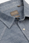 Camicia western denim slim-Dan John