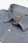 Camicia western denim slim-Dan John