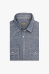 Camicia western denim slim-Dan John