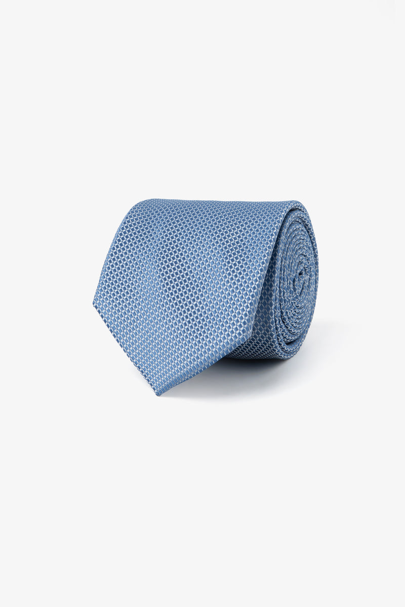 Cravatta microfantasia cielo-Dan John