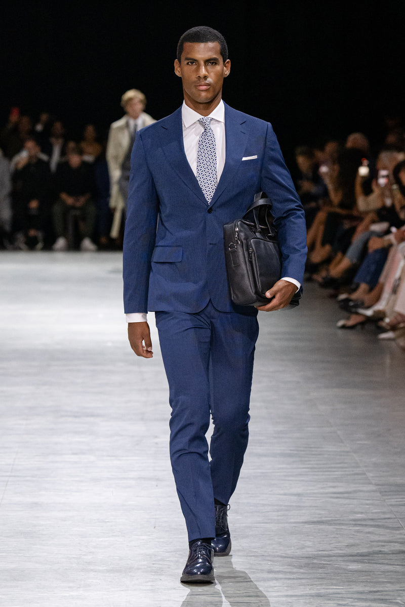 Giacca da abito occhio di pernice royal-Dan John