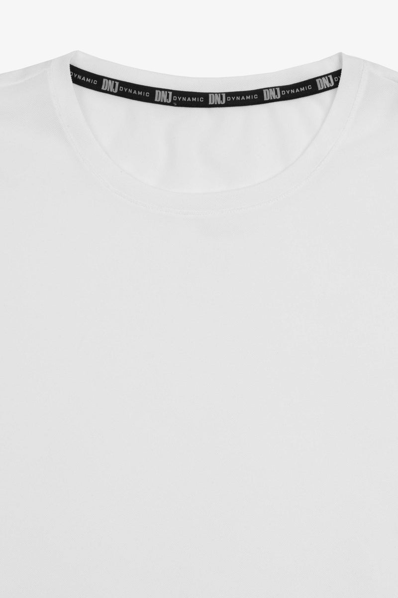 T-shirt tecnica basic bianca DNJ-Dan John