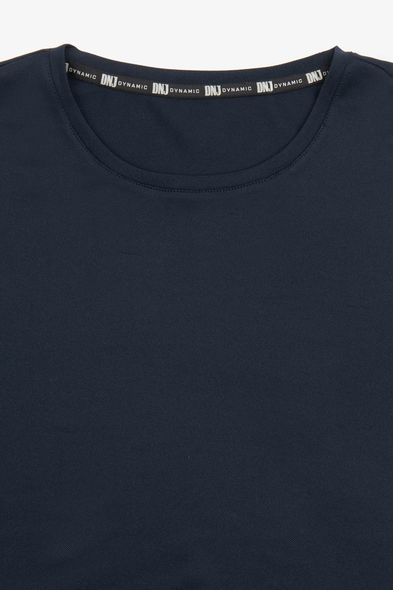 T-shirt tecnica basic blu DNJ-Dan John