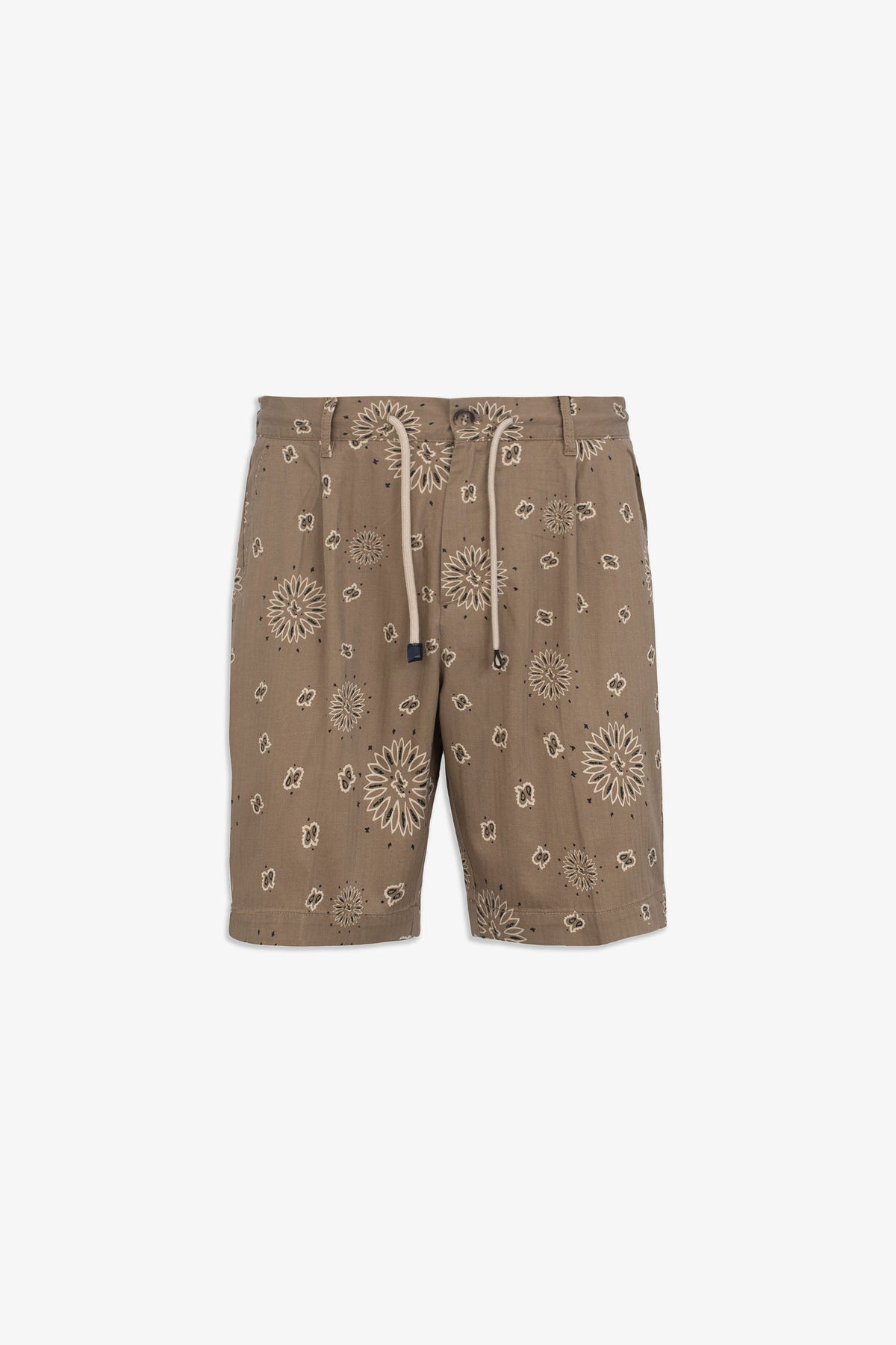 Bermuda fantasia cashmere con laccio-Dan John