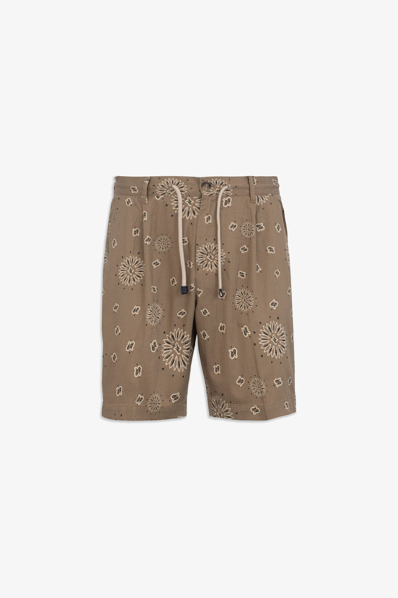 Bermuda fantasia cashmere con laccio-Dan John