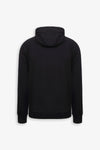 Felpa tecnica full zip con cappuccio DNJ nero-Dan John