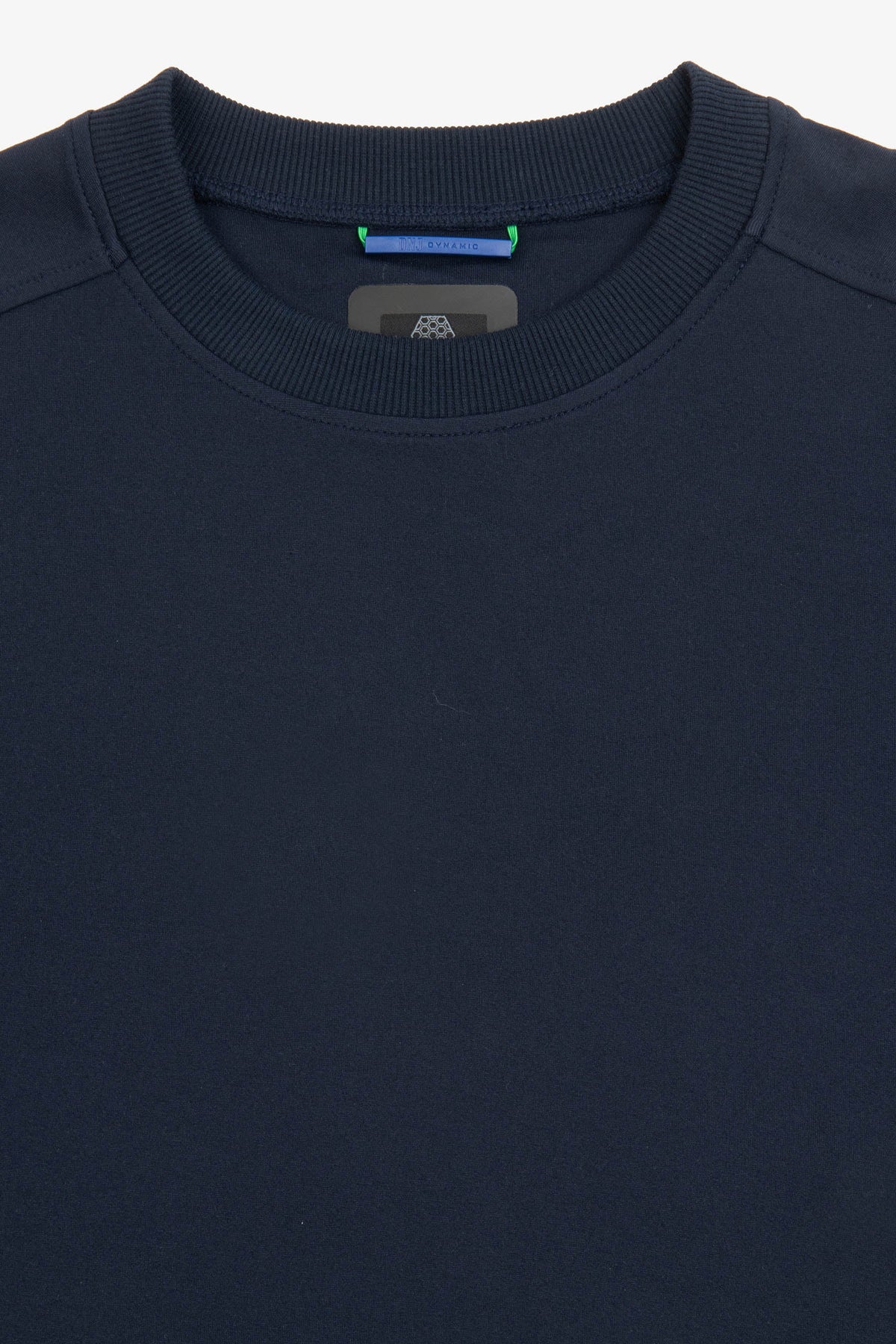 Felpa tecnica girocollo DNJ blu-Dan John