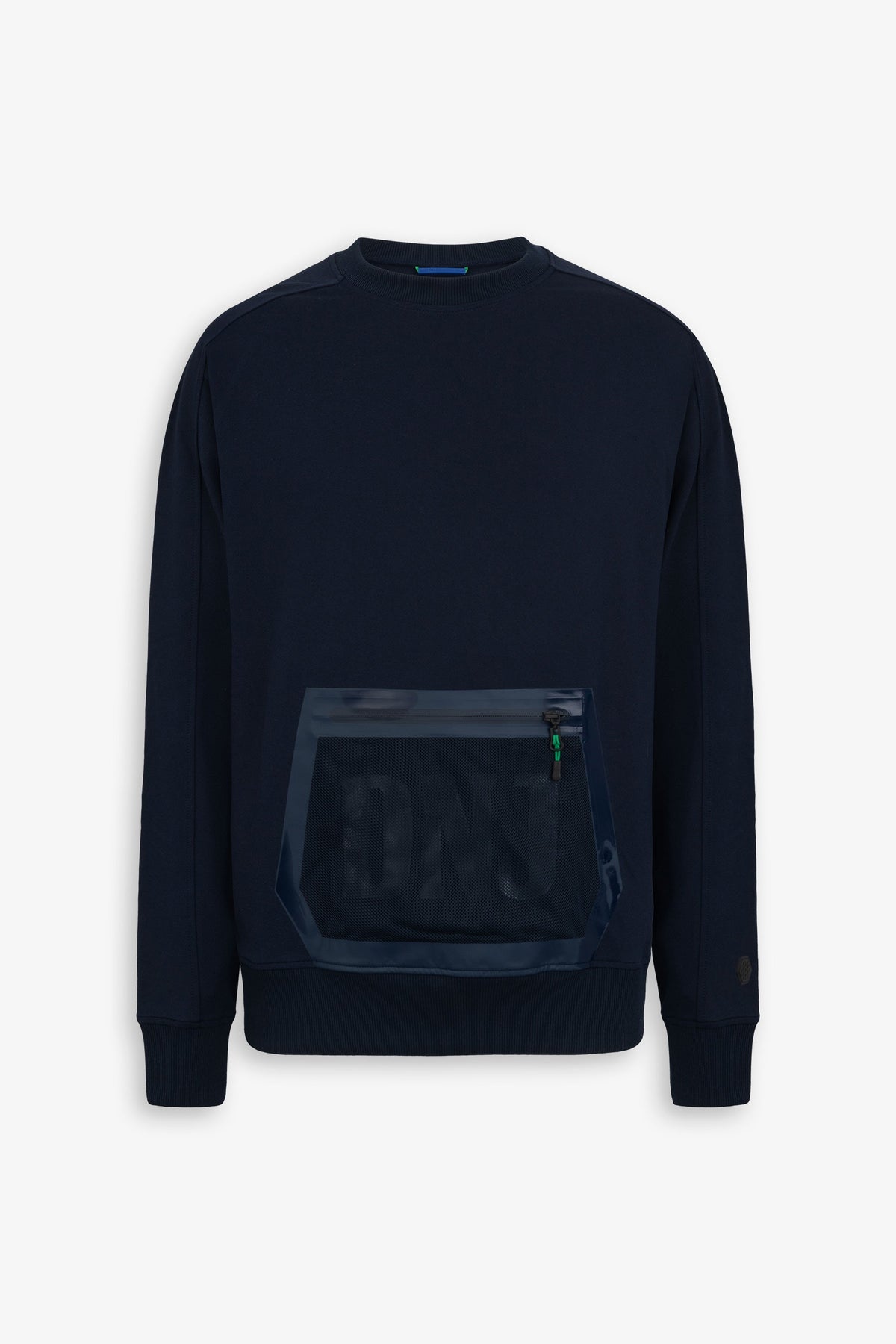 Felpa tecnica girocollo DNJ blu-Dan John