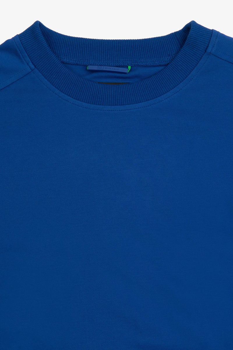 Felpa tecnica girocollo DNJ royal-Dan John