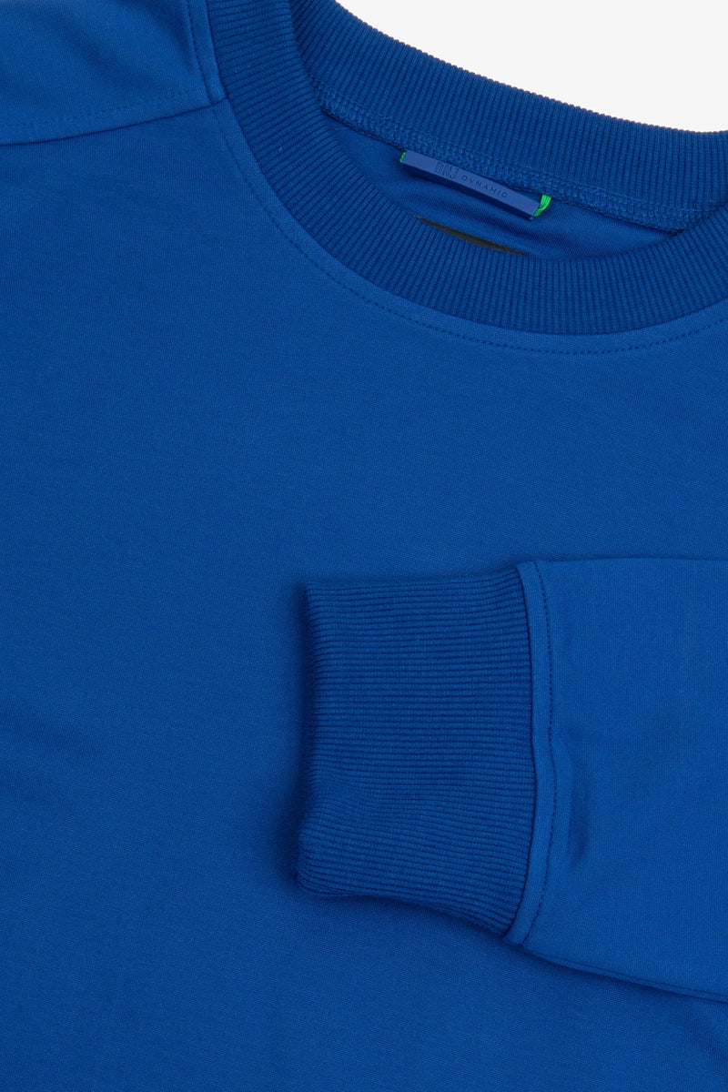 Felpa tecnica girocollo DNJ royal-Dan John