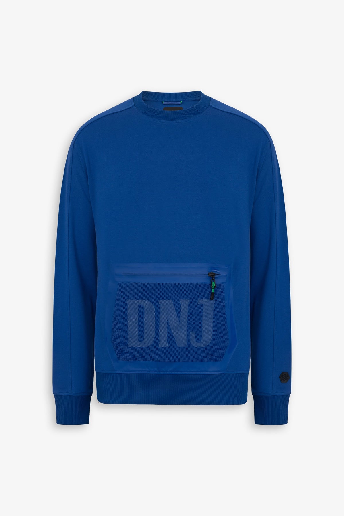 Felpa tecnica girocollo DNJ royal-Dan John