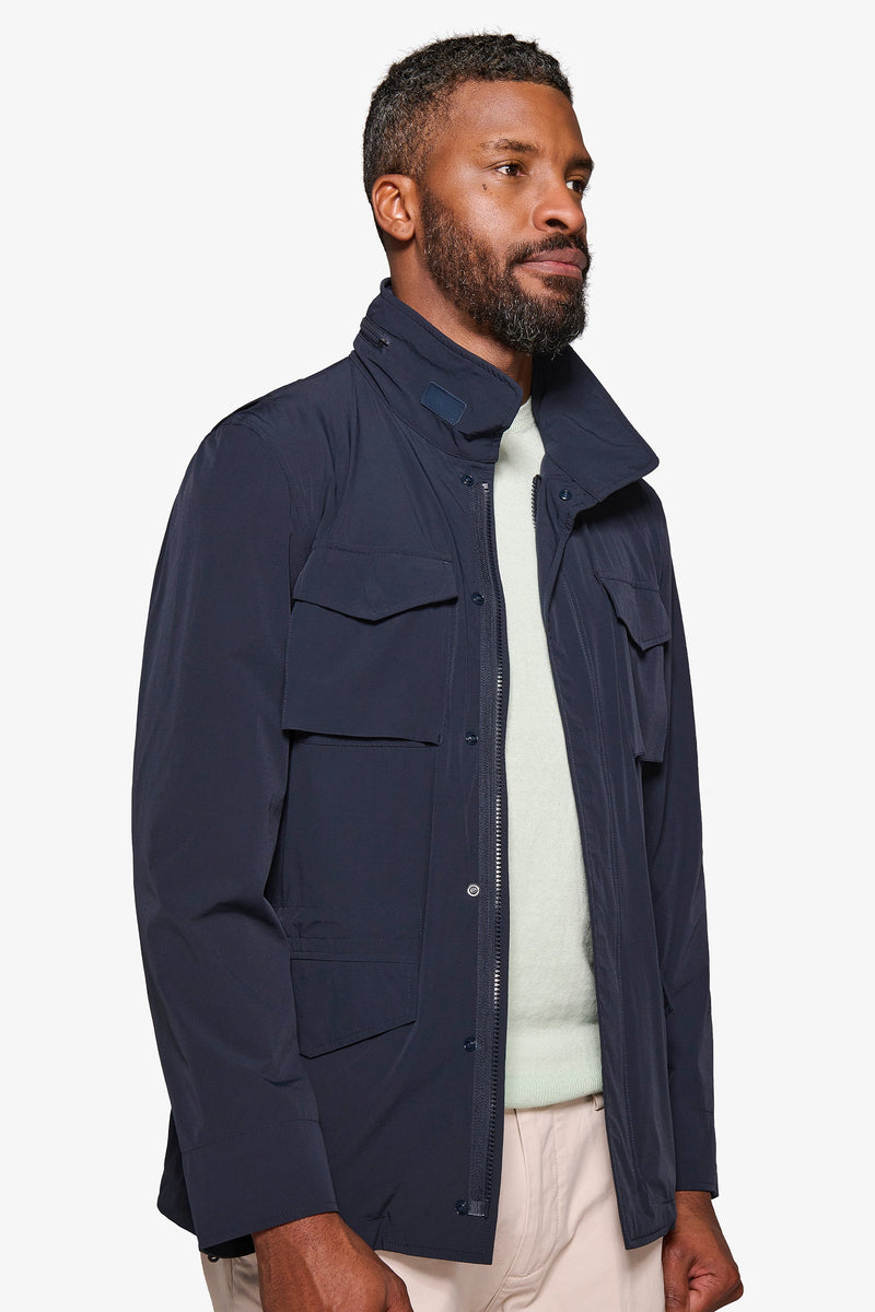 Field jacket relax tech blu-Dan John