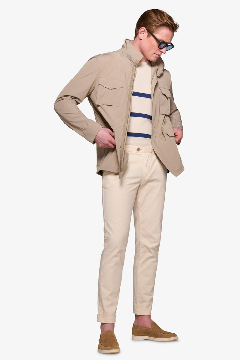 Field jacket relax tech tortora-Dan John