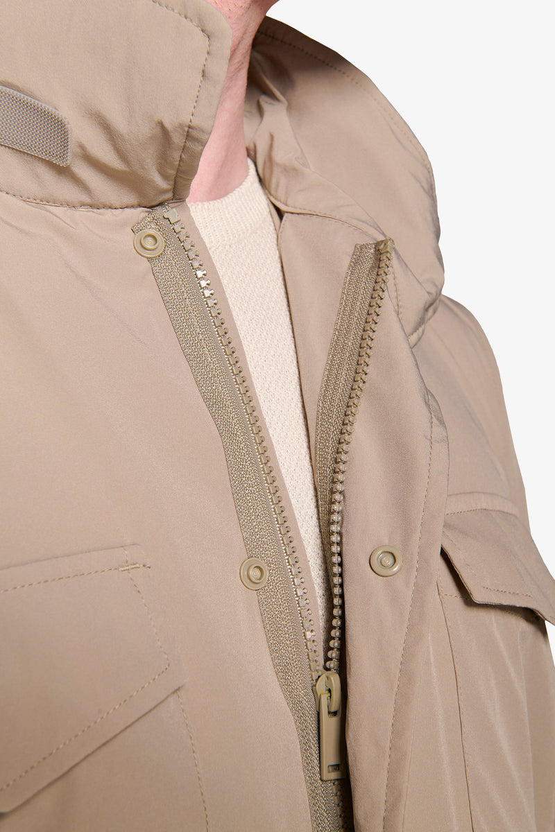 Field jacket relax tech tortora-Dan John