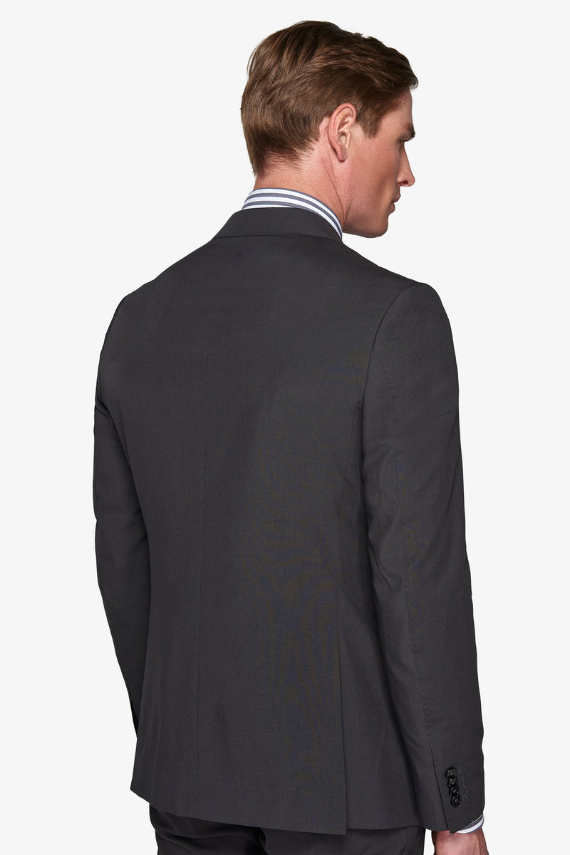 Giacca da abito classico grigia slim-Dan John