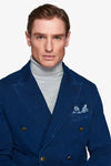 Giacca da abito doppiopetto "2/7" navy slim-Dan John