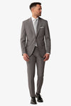 Giacca da abito melange grigio-Dan John